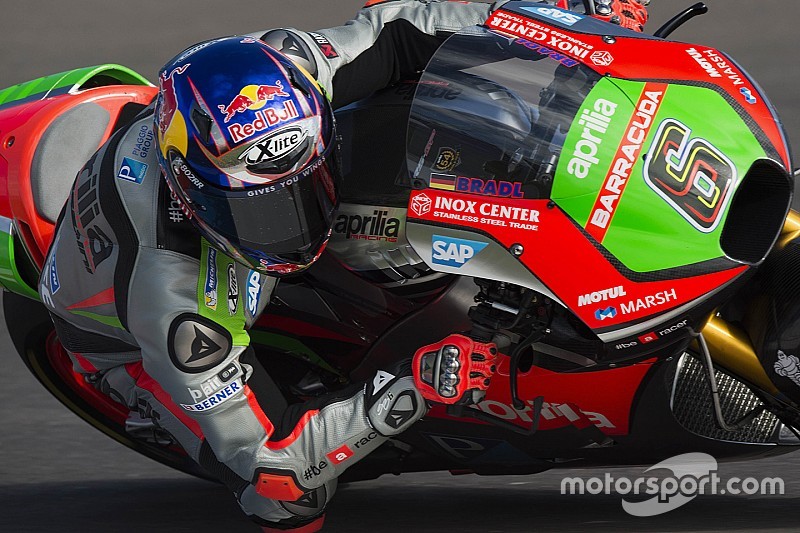 All'Aprilia RS-GP manca ancora incisività sul giro singolo