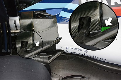 Breve análisis técnico: Nódulo de la suspensión trasera del Williams FW38