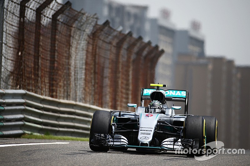 Die Startaufstellung zum Grand Prix von China