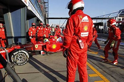 Ferrari pit ekibi bu yılın en hızlısı