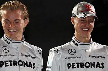 Hill: schumacher, rosberg için uygun takım arkadaşı değil