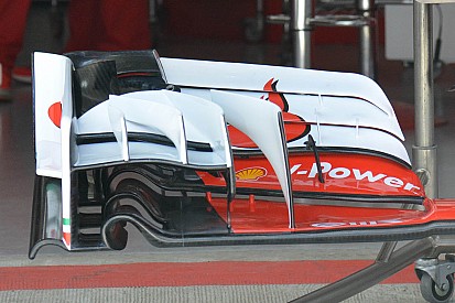 Ferrari: ha un flap in più la nuova ala anteriore della SF16-H
