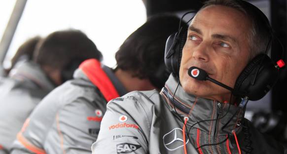 McLaren da üçüncü araçtan yana
