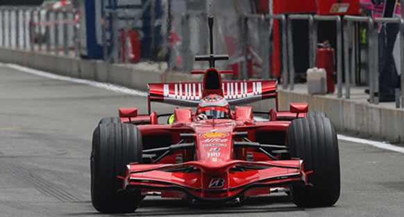 Ferrari - Hockenheim testleri 1. gün