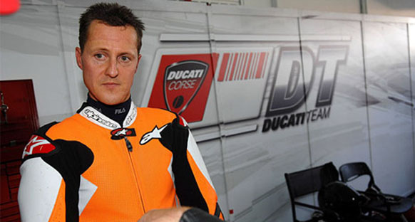 Schumacher superbike'da ilk yarışına hazırlanıyor