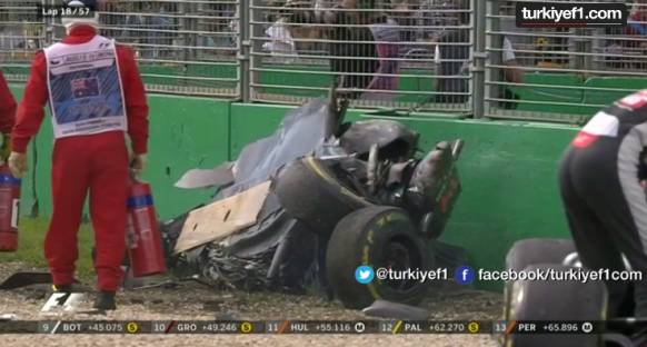 Avustralya'da neler oluyor? Ferrari lider ve kırmızı bayrak çıktı!
