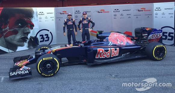 Toro Rosso'nun yeni aracı ortaya çıktı