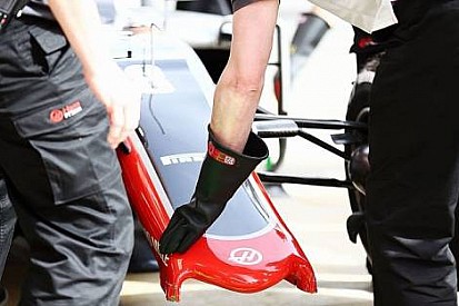 Haas Barselona'ya güçlendirilmiş bir ön kanat yolladı