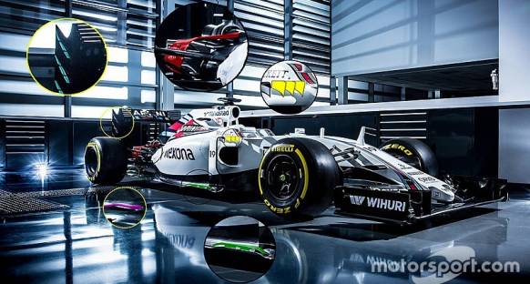 Williams'ta daha fazla değişiklik var