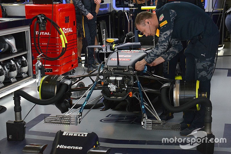 Breve Análisis técnico: Pruebas aerodinámicas del Red Bull RB12