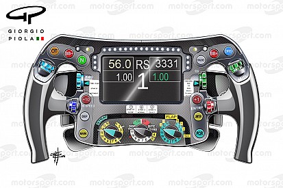 Esclusivo: leggiamo i "pizzini" sul volante di Rosberg