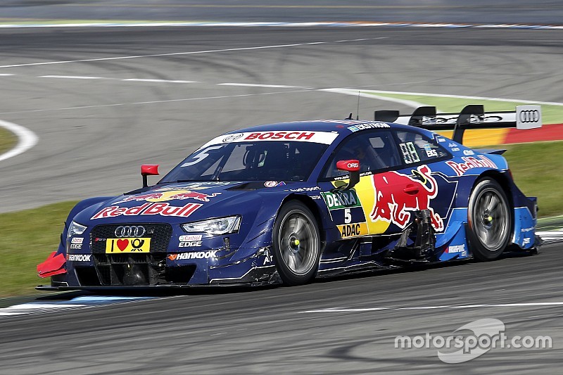 DTM in Hockenheim: Audi-Fahrer Mattias Ekström in letztem Training vorn
