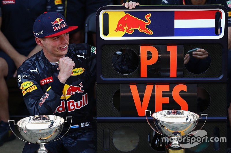 Max Verstappen, la prima vittoria