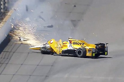 Video del choque de Spencer Pigot en la práctica de Indy de este miércoles