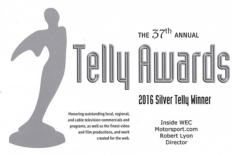 Motorsport.com ontvangt twee Telly Awards voor beste online series