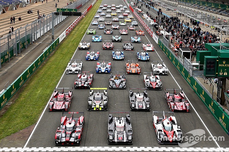Bildergalerie: Das traditionelle Foto mit allen Le-Mans-Autos 2016