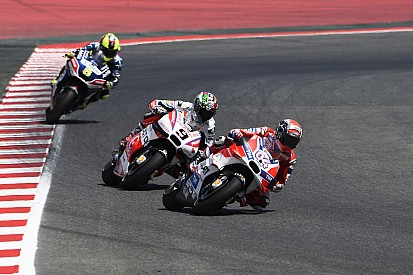 Dovizioso: "Ramprace door probleem met achterband"