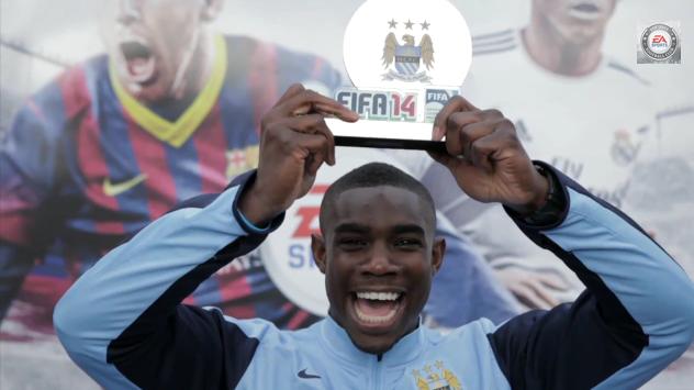 FIFA 14: Egymás ellen a City játékosai