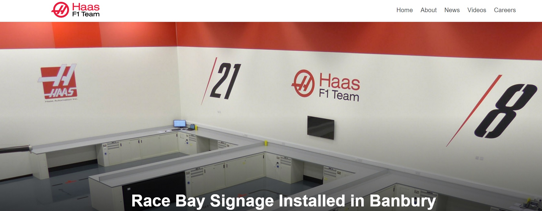 Ilyen lesz a Haas F1 Team festése? Nagyon COOL lenne!