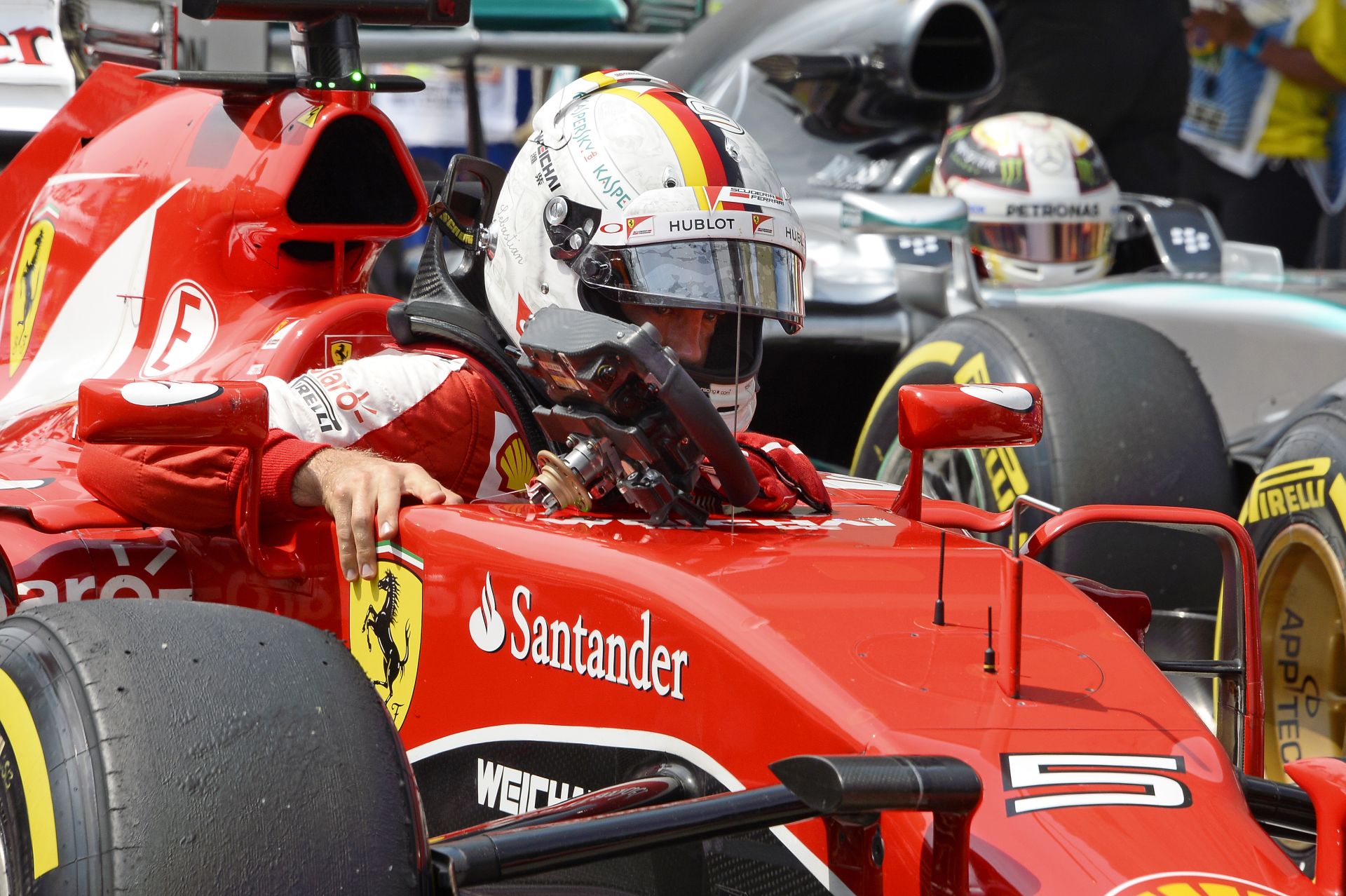 Vettel, a