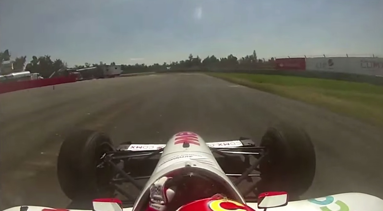 Az első belső kamerás felvétel a felújított F1-es Mexikói Nagydíj versenypályájáról