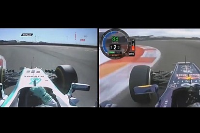 Rosberg 3 tizeddel gyorsabb Vettelnél Austinban: 2013 vs. 2014 a fedélzeti kamerával