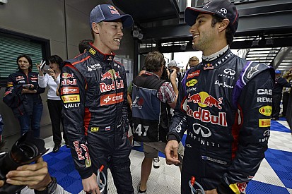 Kvyat: Ricciardo állandóan Vettel előtt van, szóval biztosan rendkívül erős