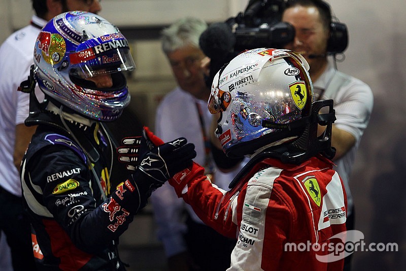 Vettel ziet hereniging met Ricciardo als teamgenoot wel zitten