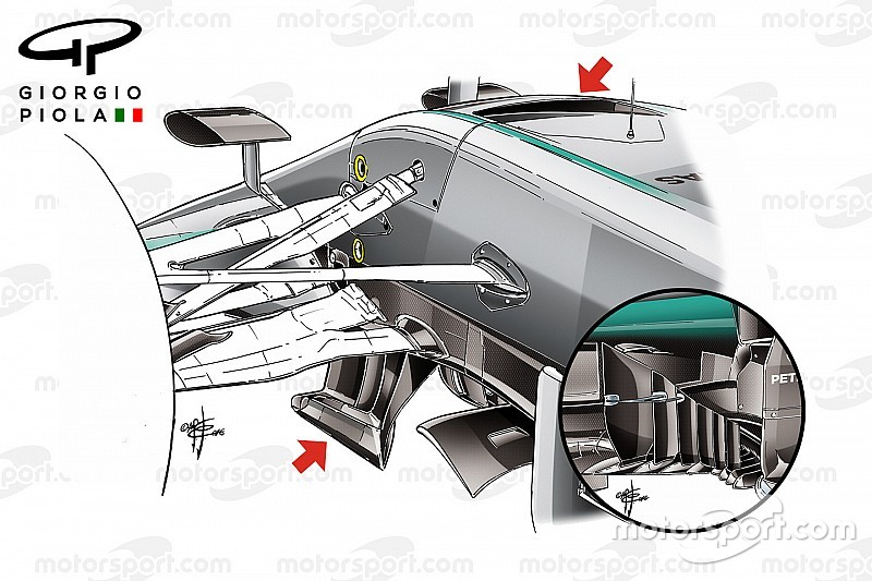 Formel-1-Technik: Wie Mercedes den W07 noch schneller macht