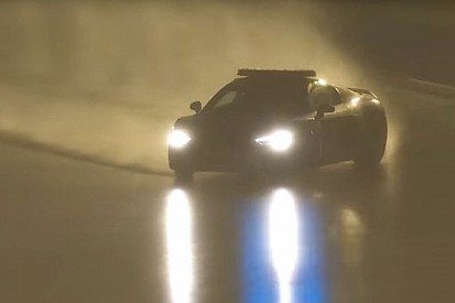 Video: El espectacular derrape del safty car en Le Mans