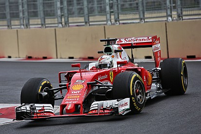 Vettel admite un "día difícil" para Ferrari en Bakú