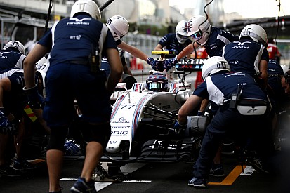 Williams evenaart F1 pitstop record