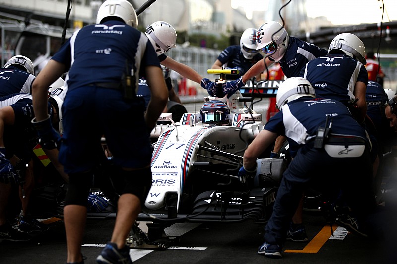 Williams evenaart F1 pitstop record