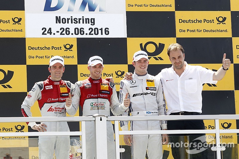 DTM на Норісрингу: Першу гонку виграє Едоардо Мортара