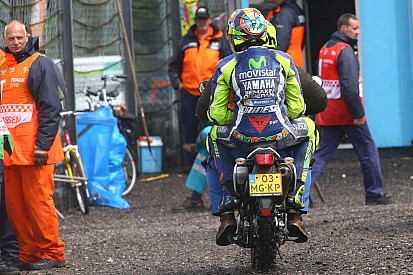 Rossi: “Cometí un error estúpido, de principiante”