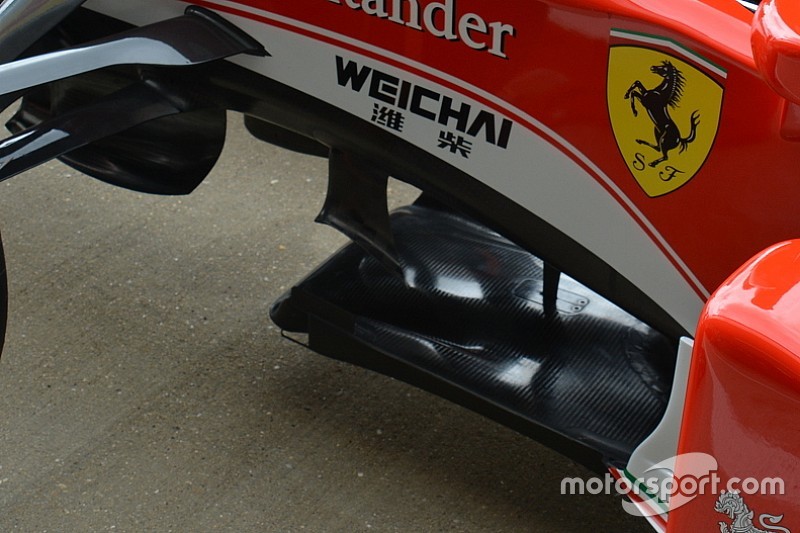 Ferrari: modifiche di micro aerodinamica sulla SF16-H