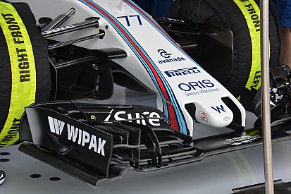 Технічний брифінг: носовий обтічник і переднє антикрило Williams FW38