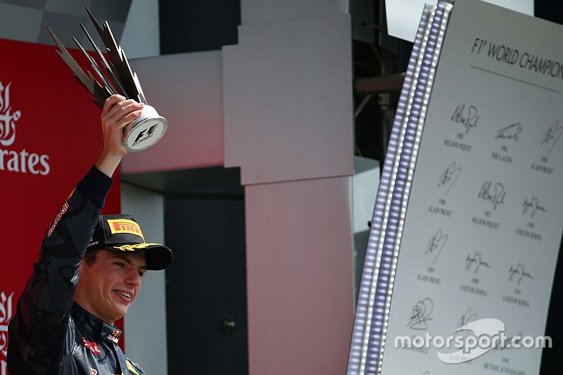 Topshots: Het derde podium van Max Verstappen