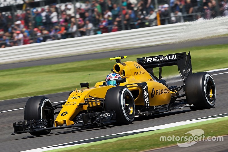 Silverstone, Day 2, ore 10: Palmer primo. Solo 2 giri per Raikkonen