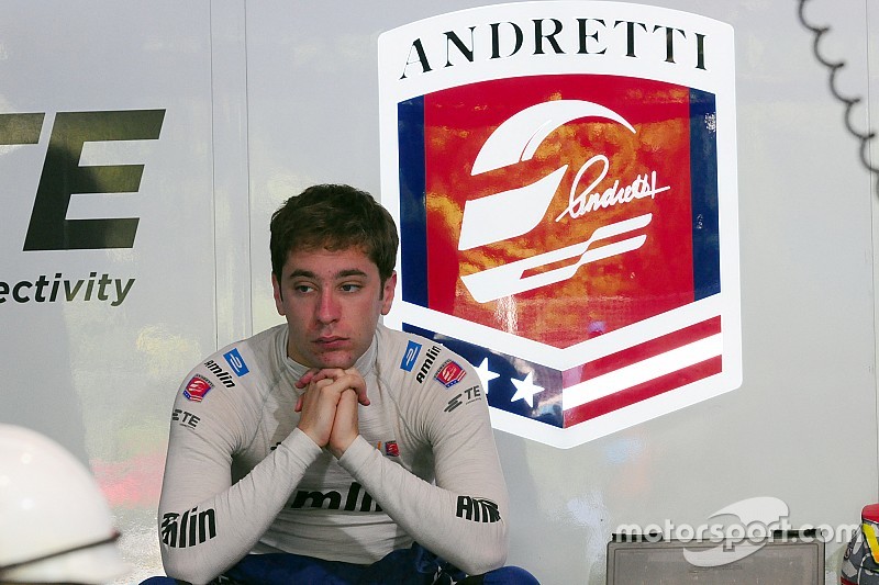 Фрейнс протестує болід IndyCar