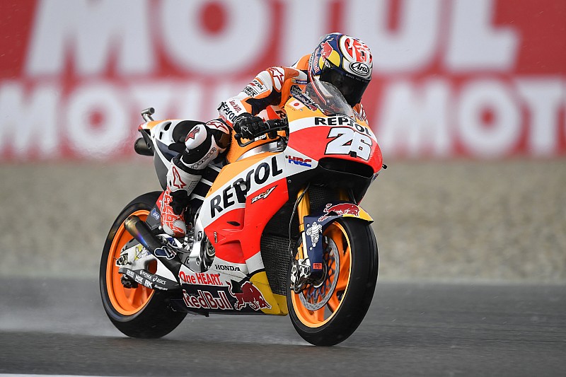 Sachsenring, Warm-Up: Pedrosa sul bagnato, che volo per Marquez!