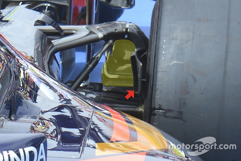 Технический брифинг: задний тормозной воздухозаборник Toro Rosso