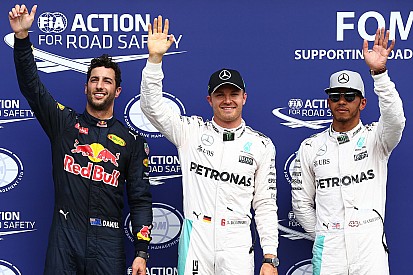 Rosberg se llevó la pole ante su público