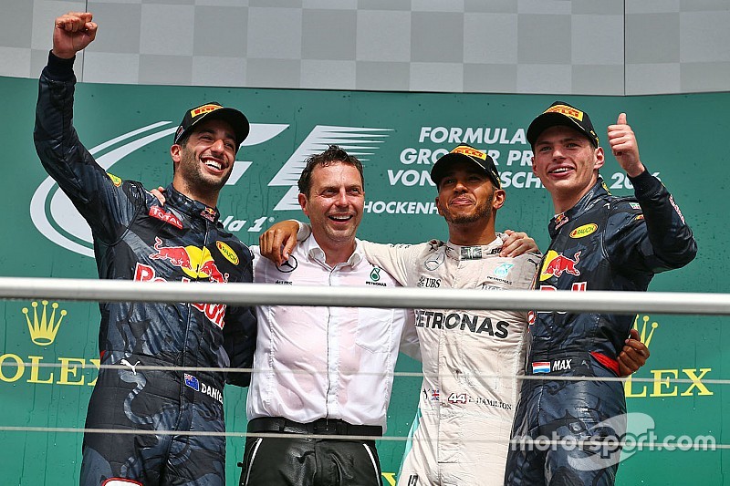 F1ドイツGP決勝:ハミルトンが完勝。4連勝でサマーブレイクへ