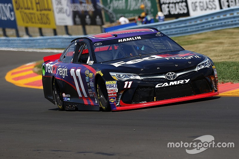 NASCAR-Spektakel in Watkins Glen: Erster Rundkurs-Sieg für Denny Hamlin