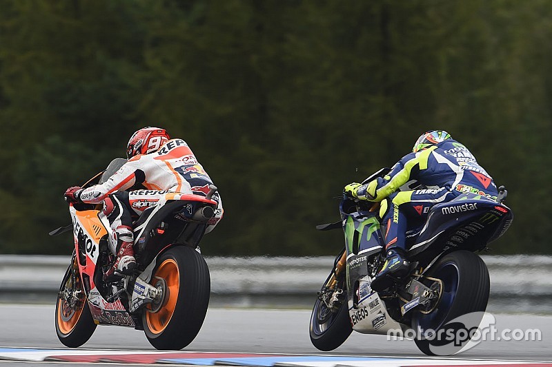 Stand in MotoGP na Brno: Rossi klimt naar tweede plaats