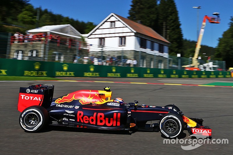 Formel 1 in Spa: Max Verstappen mit Bestzeit im zweiten Training