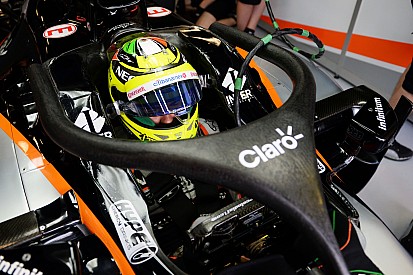 Perez, "incómodo" con el Halo
