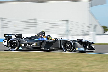 Formel-E-Test in Donington: Vergne mit neuem Rundenrekord