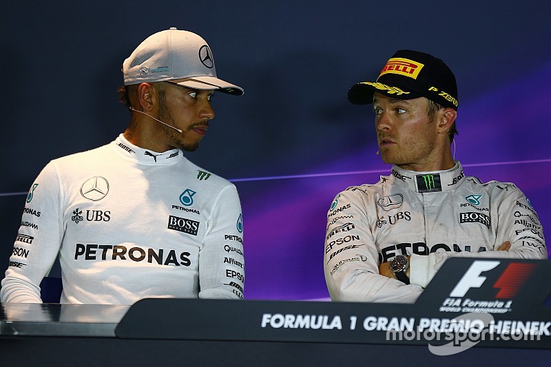 Mercedes klaar om strijd tussen Hamilton en Rosberg in goede banen te leiden